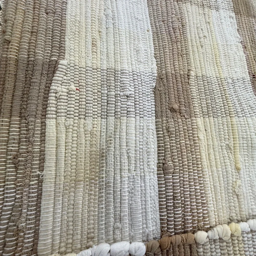 New Park B. Smith Oversized Woven Placemats Set of 4 Recycled Cotton
